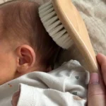 شانه و برس نوزادی چوبی only baby - تصویر 2